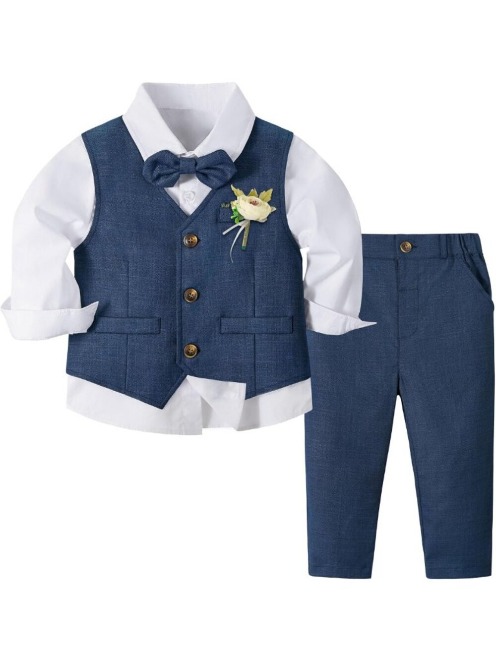 Stylish Boys Formal Suit for Weddings & Special Events - Dress Clothes Set